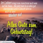 Alles Gute zum Geburstag Geburtstagskarte