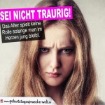 Traurige Frau