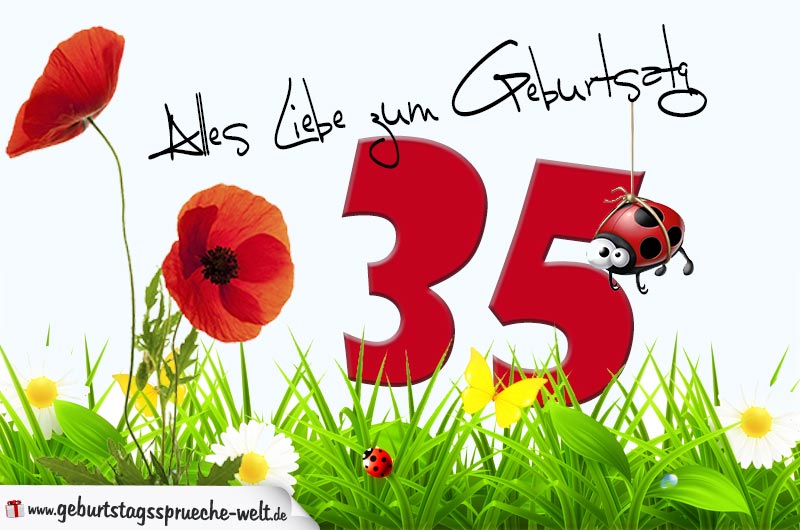 39++ Sprueche zum 35 geburtstag frau ideas