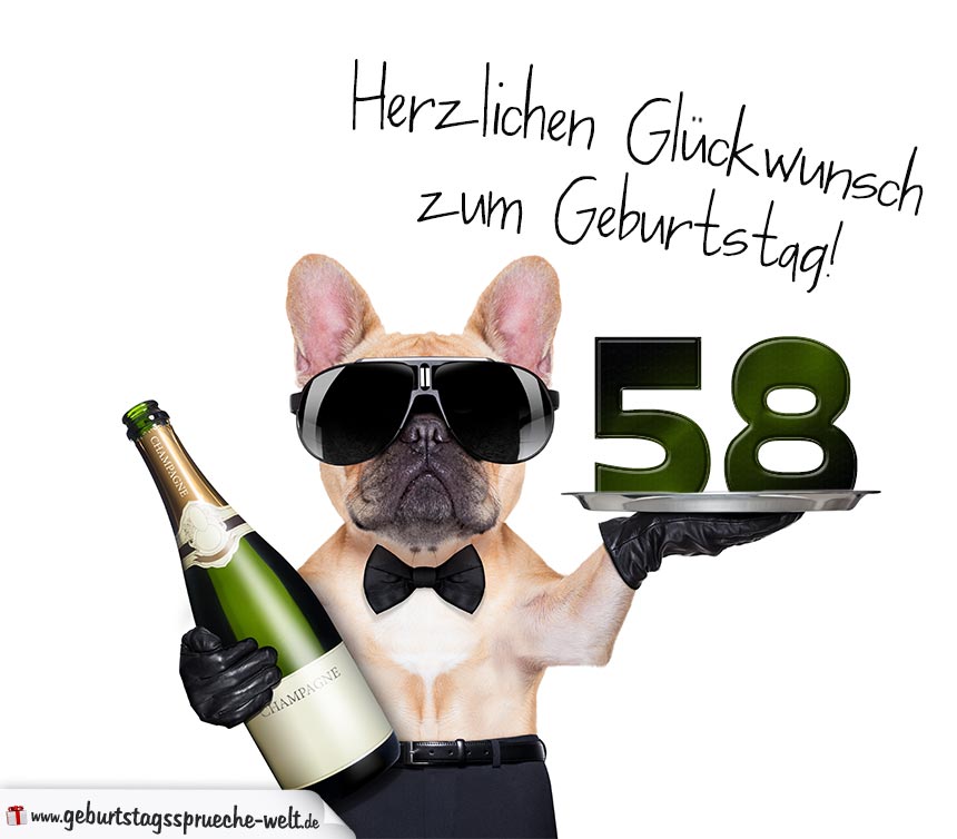 lustige bilder zum 58 geburtstag