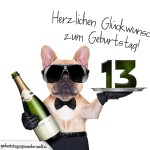 13. Geburtstag Geburtstagssprüche