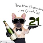 21. Geburtstag Geburtstagssprüche