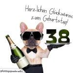 38. Geburtstag Geburtstagssprüche