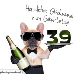 39. Geburtstag Geburtstagssprüche