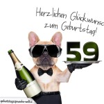 59. Geburtstag Geburtstagssprüche