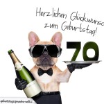 70. Geburtstag Geburtstagssprüche