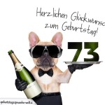 73. Geburtstag Geburtstagssprüche