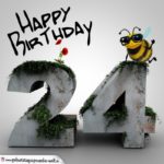 Happy Birthday 3D - 24. Geburtstag