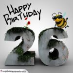 Happy Birthday 3D - 26. Geburtstag