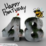 Happy Birthday 3D - 48. Geburtstag