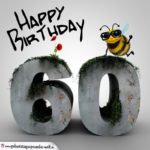 Happy Birthday 3D - 60. Geburtstag