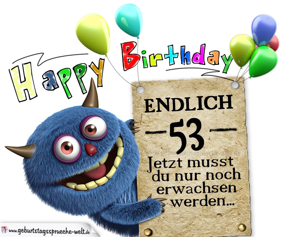 53 Geburtstag Aufkleber Zazzle De