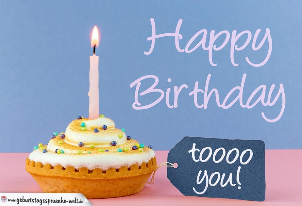 Happy Birthday to you Geburtstagskarte