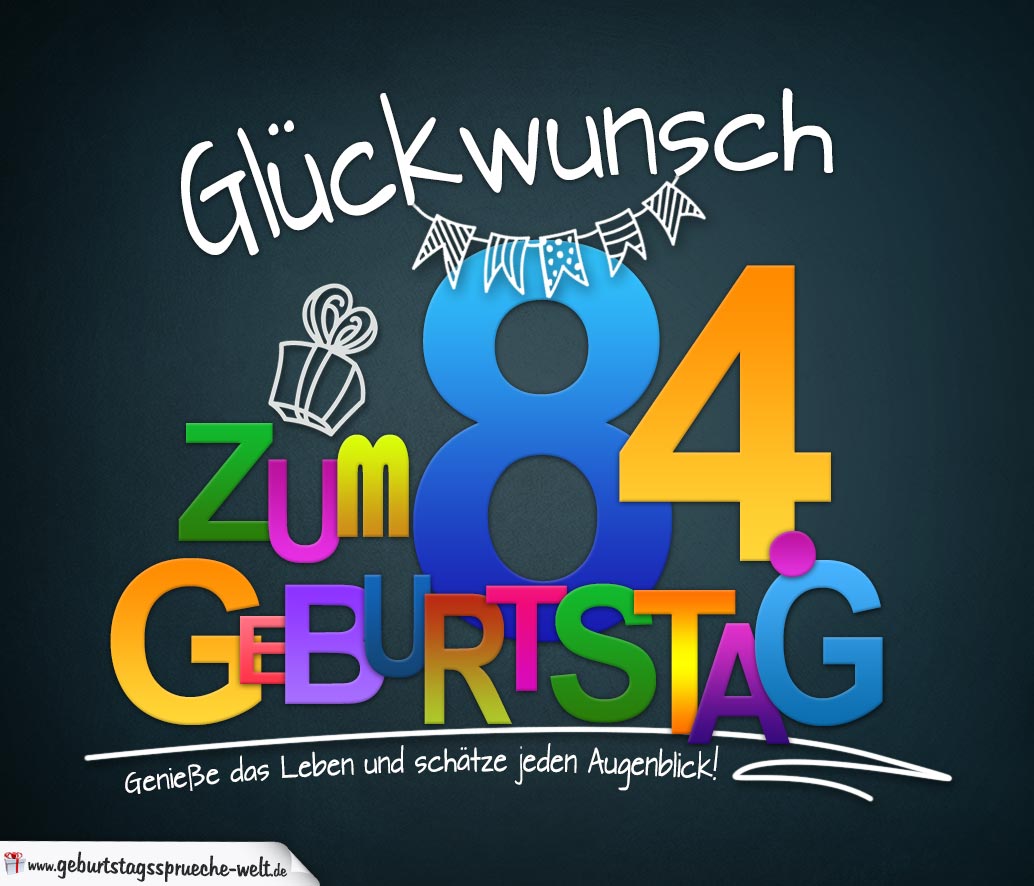 Sprüche Zum 84. Geburtstag