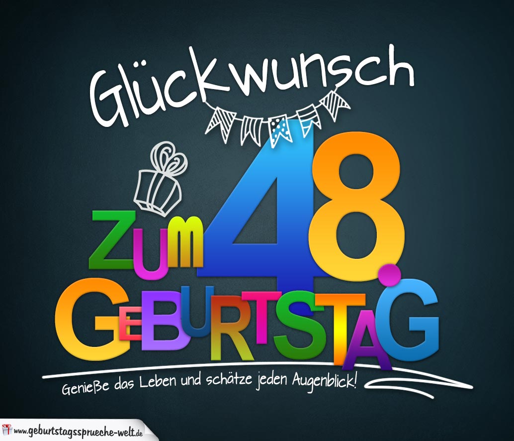 Frau 48 geburtstag einer Sprüche zum