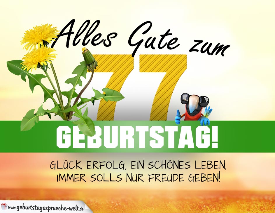 47++ Sprueche zum 77 geburtstag information