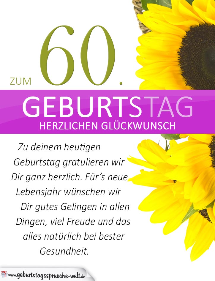 60 geburtstag sprüche