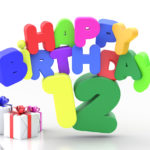 Happy Birthday 12 Geburtstag