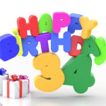 Happy Birthday 34 Geburtstag
