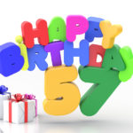 Happy Birthday 57 Geburtstag