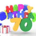 Happy Birthday 70 Geburtstag