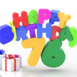 Happy Birthday 76 Geburtstag