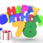 Happy Birthday 78 Geburtstag