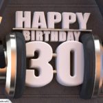 30. Geburtstag Karte Happy Birthday Kopfhörer