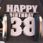 38. Geburtstag Karte Happy Birthday Kopfhörer