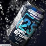 Coole Geburtstagskarte - Energy-Drink Getränkedose 25 Happy Birthday