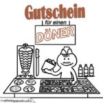 Gutschein für einen Döner