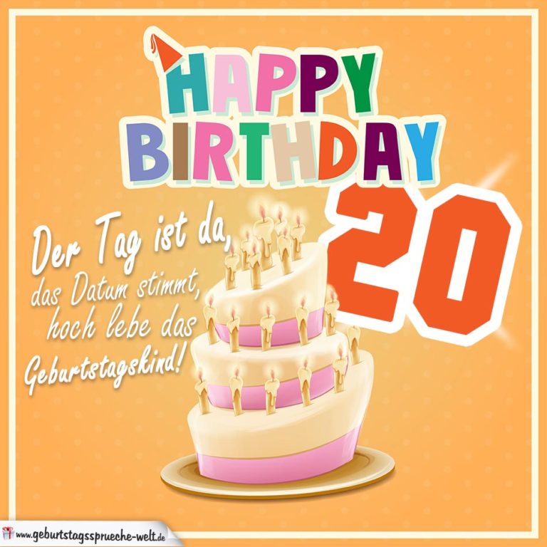 Das Datum stimmt Happy Birthday GeburtstagssprücheWelt