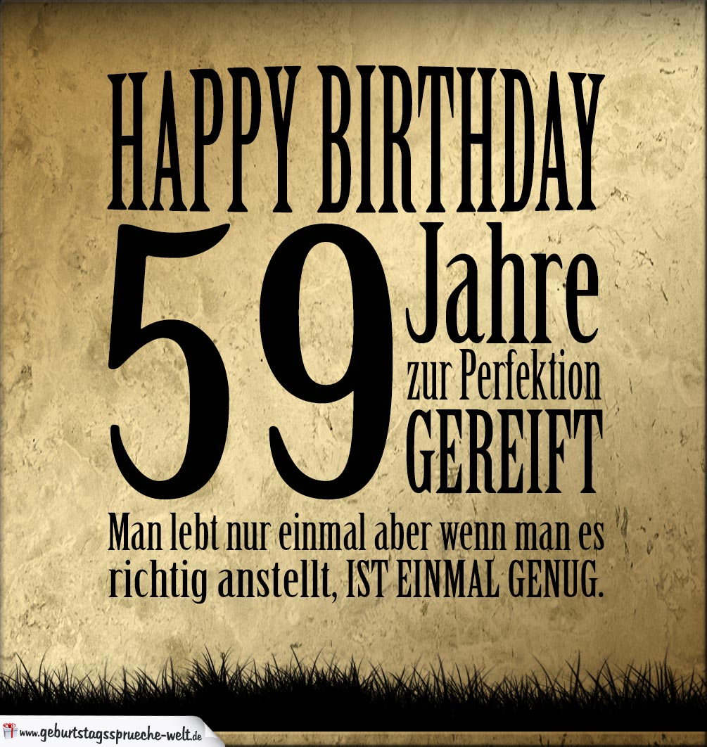 35++ Freche sprueche 59 geburtstag ideas