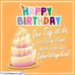 Happy Birthday - Hoch lebe das Geburtstagskind