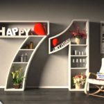 Kostenlose Geburtstagskarte Happy Birthday mit Spruch zum 71. Geburtstag