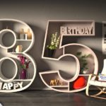 Kostenlose Geburtstagskarte Happy Birthday mit Spruch zum 85. Geburtstag